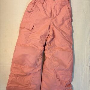Columbia Kids Light Pink Snow Pants